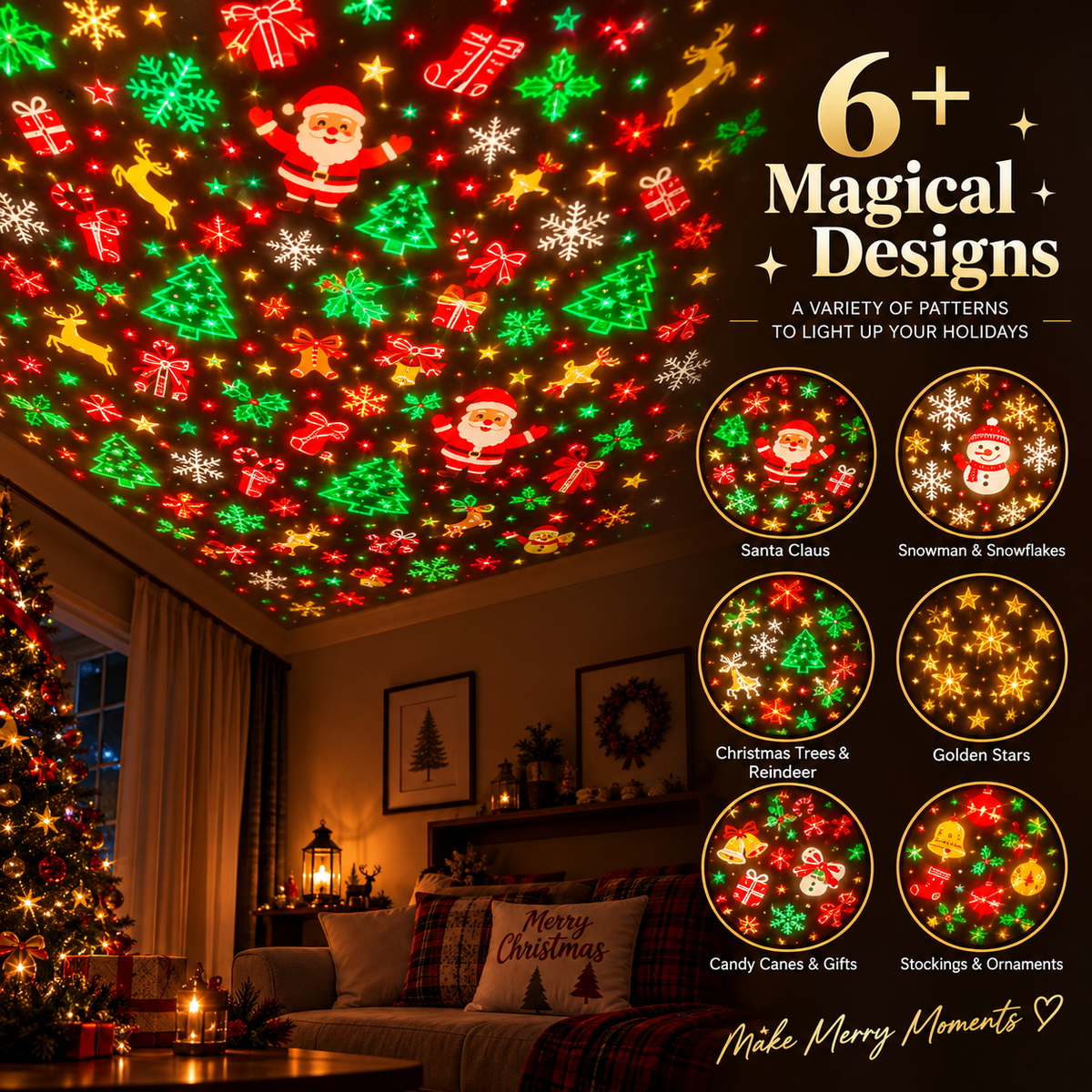 Christmas projector