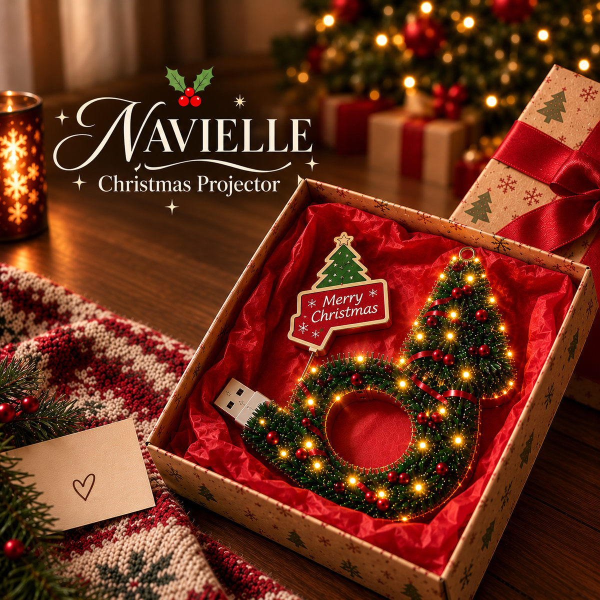 Christmas projector